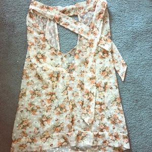 Used Romy tie-neck blouse